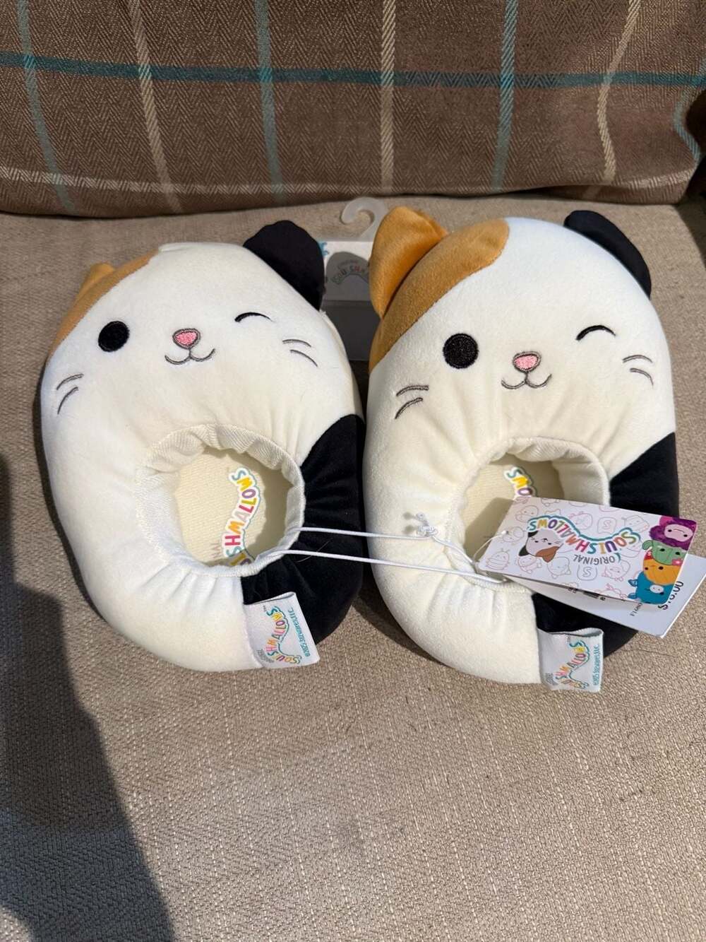 Squishmallows Cam The Cat Slippers Size 13/1